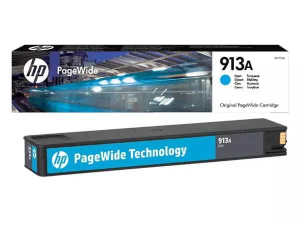 Inktcartridge HP F6T77AE 913A blauw