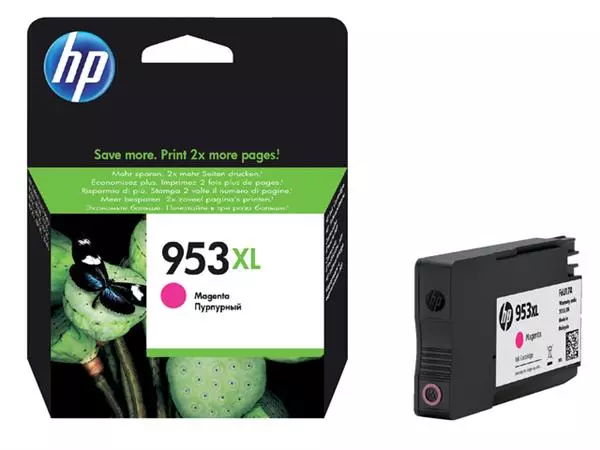 Een Inktcartridge HP F6U17AE 953XL rood koop je bij QuickOffice BV