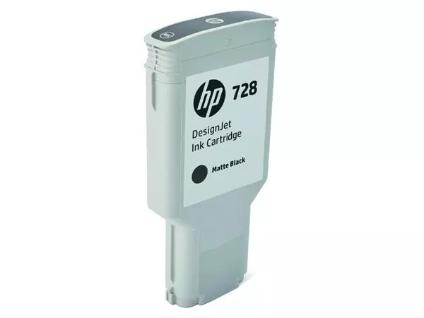 Een Inktcartridge HP F9J68A 728 mat zwart koop je bij Kantoorvakhandel van der Heijde