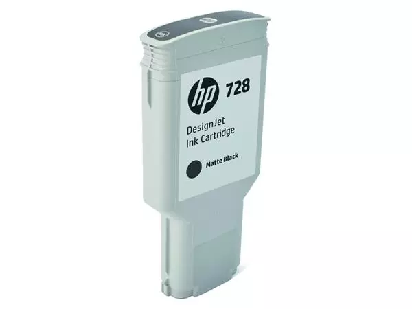 Inktcartridge HP F9J68A 728 mat zwart