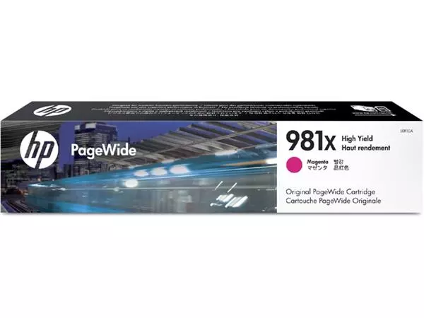 Buy your Inktcartridge HP L0R10A 981X rood at QuickOffice BV