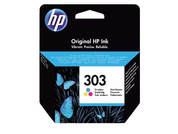 Een Inktcartridge HP T6N01AE 303 kleur koop je bij QuickOffice BV