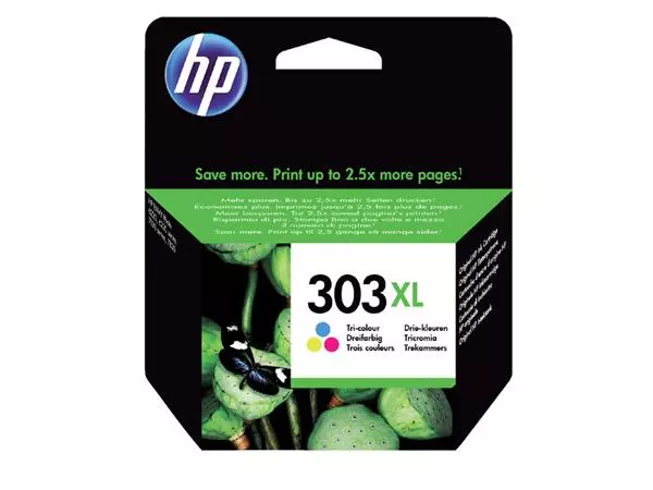 Een Inktcartridge HP T6N03AE 303XL kleur koop je bij KantoorProfi België BV