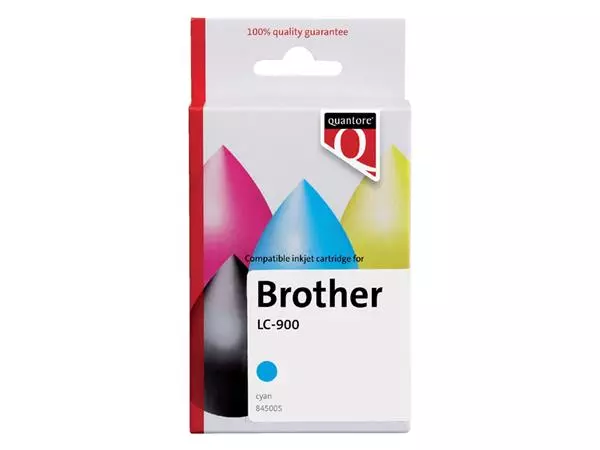 Inktcartridge Quantore alternatief tbv Brother LC-900 blauw