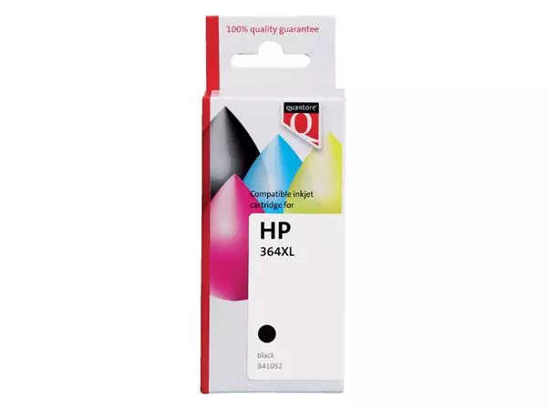 Een Inktcartridge Quantore alternatief tbv HP CB322E 364XL foto zwart koop je bij Van Hoye Kantoor BV