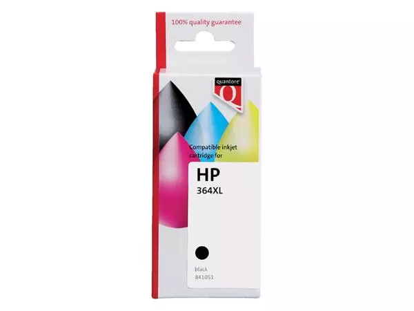 Een Inktcartridge Quantore alternatief tbv HP CB684EE 364XL zwart koop je bij QuickOffice BV