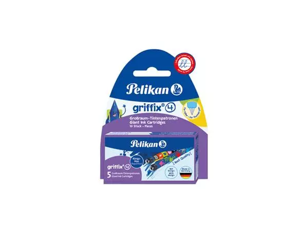 Een Inktpatroon Pelikan Griffix blauw op blister koop je bij EconOffice