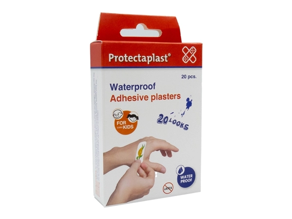 Een Kinderpleisters Protectaplast assorti 20stuks koop je bij MV Kantoortechniek B.V.