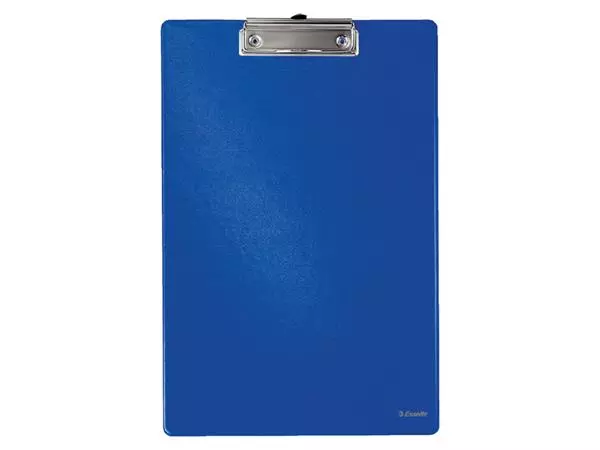 Een Klembord Esselte PP A4 blauw koop je bij Van Leeuwen Boeken- en kantoorartikelen
