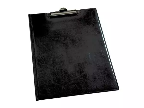 Een Klembordmap Durable 2355 met kopklem en insteek zwart koop je bij Van Leeuwen Boeken- en kantoorartikelen