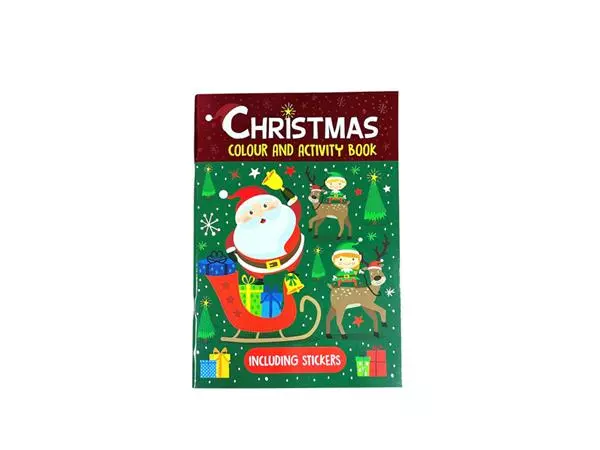 Een Kleur- en activiteitenboek A4 kerst koop je bij KantoorProfi België BV