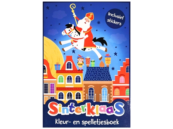 Buy your Kleur- en activiteitenboek Sinterklaas at QuickOffice BV