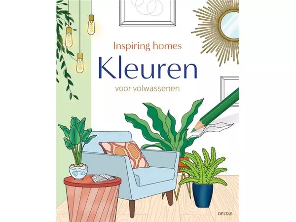 Een Kleurboek Deltas Inspiring Homes koop je bij KantoorProfi België BV