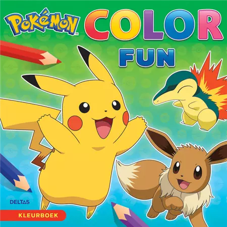 Een Kleurboek Deltas Pokémon Color Fun koop je bij L&N Partners voor Partners B.V.