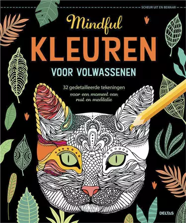 Een Kleurboek Deltas Mindful kleuren voor volwassenen koop je bij KantoorProfi België BV