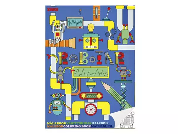 Een Kleurboek Haza Sense Robot koop je bij MV Kantoortechniek B.V.