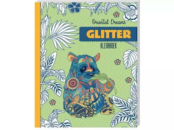 Een Kleurboek Interstat Glitter Oriental Dreams koop je bij Totaal Kantoor Goeree