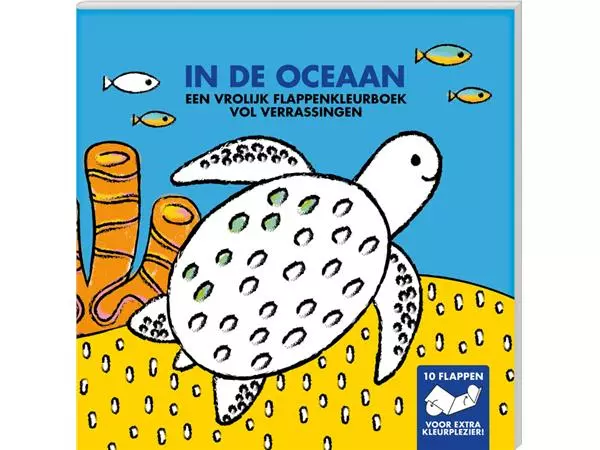 Een Kleurboek met flappen Interstat In de oceaan koop je bij KantoorProfi België BV