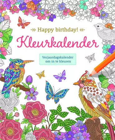 Een Kleurkalender Deltas Happy birthday koop je bij Goedkope Kantoorbenodigdheden