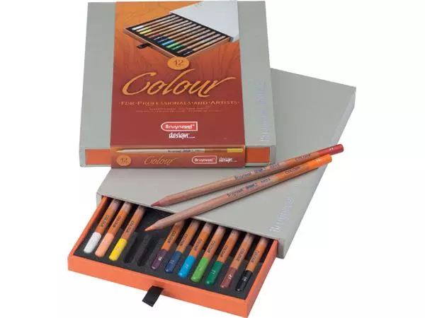 Een Kleurpotloden Bruynzeel Colour box 12stuks assorti koop je bij Kantoorvakhandel van der Heijde