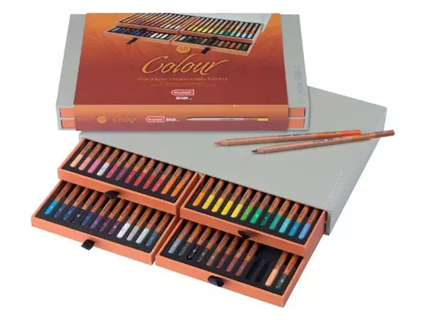 Een Kleurpotloden Bruynzeel Colour box 48stuks assorti koop je bij Kantoorvakhandel van der Heijde