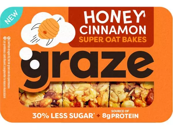 Een Koekreep Graze Honey Cinnamon koop je bij Goedkope Kantoorbenodigdheden