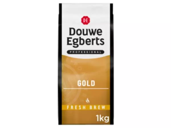 Een Koffie Douwe Egberts Fresh Brew Gold voor automaten 1kg koop je bij Van Leeuwen Boeken- en kantoorartikelen
