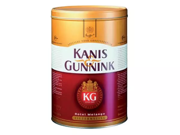 Een Koffie Kanis & Gunnink Hotel Melange 2500gr koop je bij KantoorProfi België BV