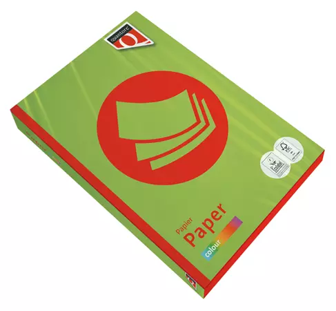 Een Papier copieur Fastprint A4 120g vert vif 250 feuilles koop je bij Van Hoye Kantoor BV