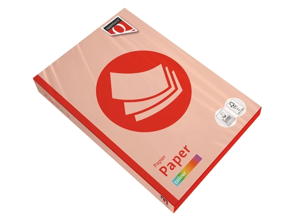 Een Papier copieur Quantore Colour A4 80g saumon 500 feuilles koop je bij QuickOffice BV