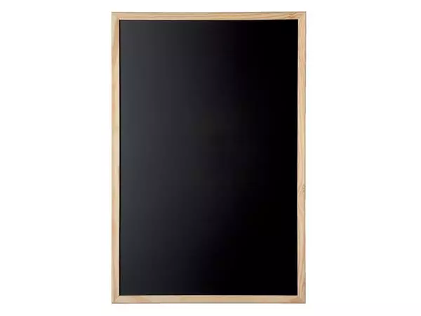 Een Krijtbord MAUL antraciet 40x60cm onbewerkt houten frame koop je bij Goedkope Kantoorbenodigdheden