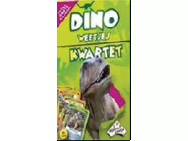 Een Kwartet Dino weetjes koop je bij NiceSupplies.nl