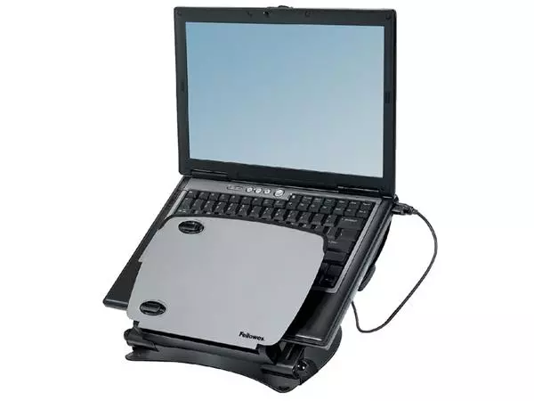 Een Laptopstandaard Professional series metaal+USB koop je bij Van Leeuwen Boeken- en kantoorartikelen