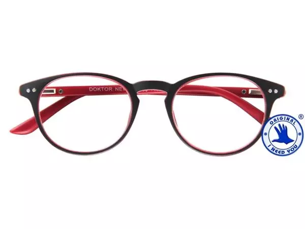 Een Leesbril I Need You +1.00 dpt Dokter New grijs-rood koop je bij MV Kantoortechniek B.V.
