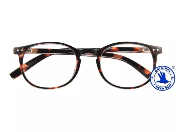 Een Leesbril I Need You +2.50 dpt Junior havanna koop je bij Unimark Office B.V.