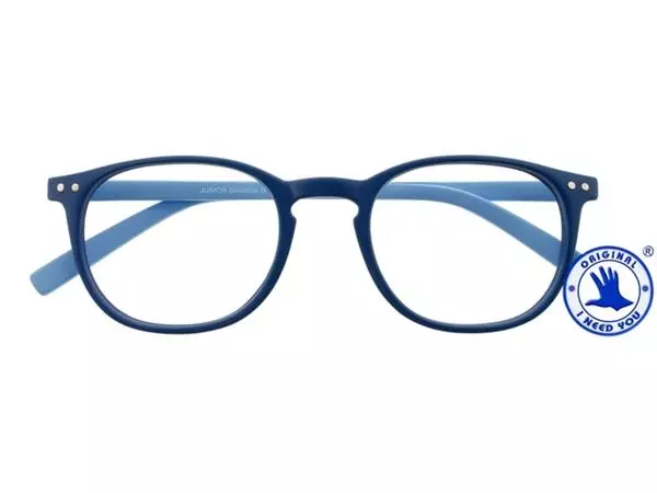 Een Leesbril I Need You +1.00 dpt Junior Selection blauw koop je bij Van Hoye Kantoor BV