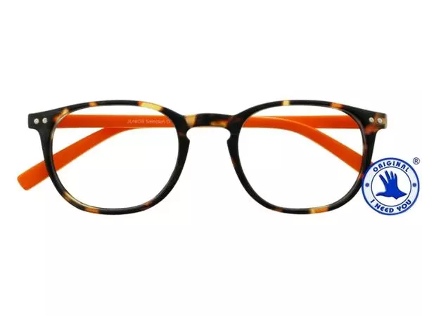 Een Leesbril I Need You +3.00 dpt Junior Selection bruin-oranje koop je bij Van Hoye Kantoor BV