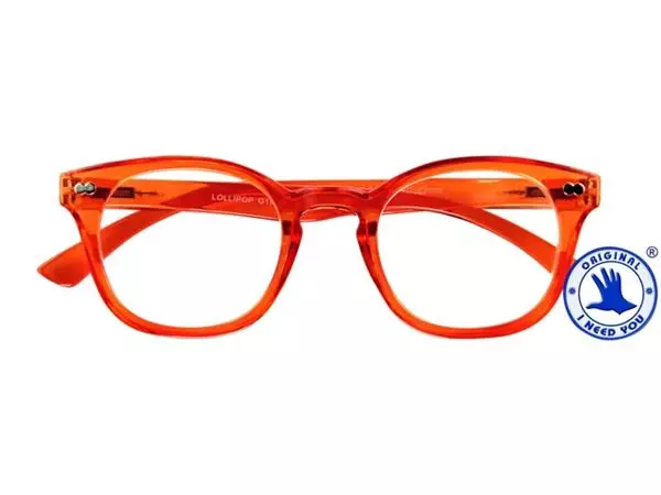 Een Lunettes de lecture I Need You +2.50 dpt Lollipop orange koop je bij Van Hoye Kantoor BV