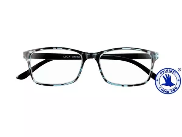 Een Leesbril I Need You +1.50 dpt Luca blauw koop je bij KantoorProfi België BV