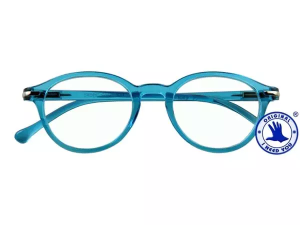 Een Leesbril I Need You +1.00 dpt Tropic blauw koop je bij KantoorProfi België BV