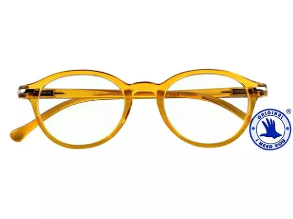 Een Lunettes de lecture I Need You +1.00 dpt Tropic jaune koop je bij Van Hoye Kantoor BV