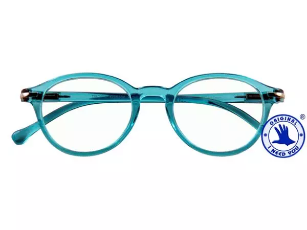 Een Leesbril I Need You +1.00 dpt Tropic turquoise koop je bij Van Hoye Kantoor BV