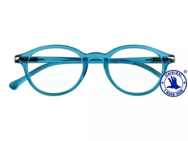 Een Lunettes de lecture I Need You +2.00 dpt Tropic bleu koop je bij Van Hoye Kantoor BV