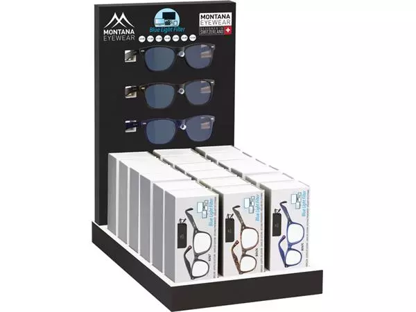 Een Leesbril Montana blue light filter assorti koop je bij Van Hoye Kantoor BV
