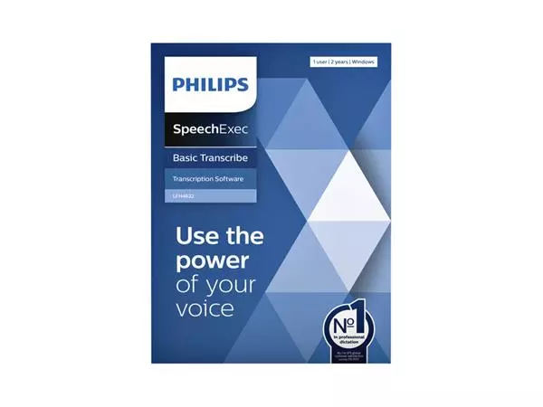 Een Licentie Philips LFH4622 SpeechExec Basic Transcribe koop je bij EconOffice