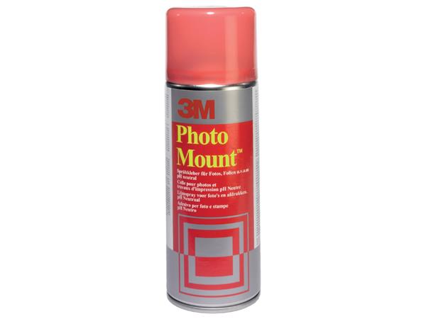 Lijm 3M foto mount spray spuitbus 400ml