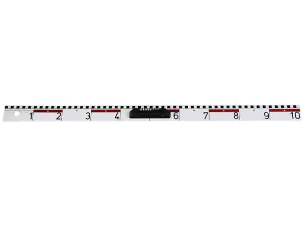 Een Liniaal Linex voor schoolbord BBR100 koop je bij Totaal Kantoor Goeree