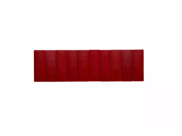 Een Magneet MAUL Solid 54x19mm 1000gr rood koop je bij Goedkope Kantoorbenodigdheden