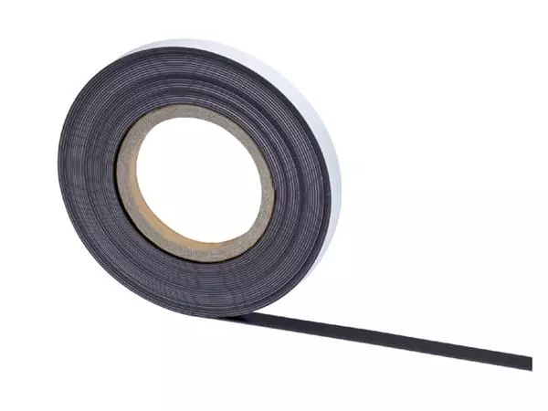 Een Magneetband MAUL 10mx15mmx1mm zelfklevend koop je bij KantoorProfi België BV