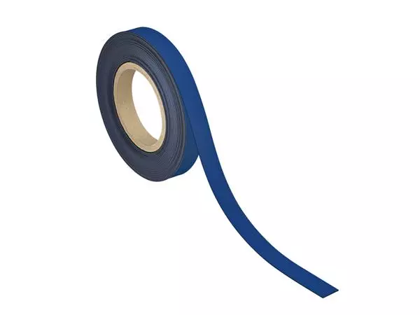 Een Magneetband MAUL beschrijf- wisbaar 10mx20mmx1mm blauw koop je bij EconOffice